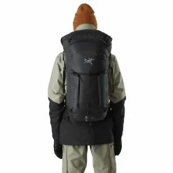 Arc'teryx Rush SK 42 Backpack -Gregory shop 27453 rush sk 42 backpack u black back view f21 rsz 29621.1655316788