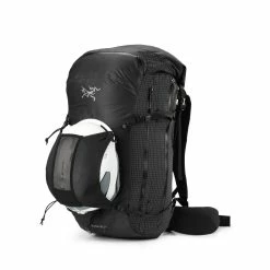 Arc'teryx Rush SK 42 Backpack -Gregory shop 27453 rush sk 42 backpack u black external helmet carrying system 3 4 f21 rsz 90164.1655316788