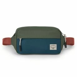 Osprey Arcane Waist Pack -Gregory shop ArcaneWaist S22 Front HaybaleGreenStargazerBlue rsz 41040.1643670188