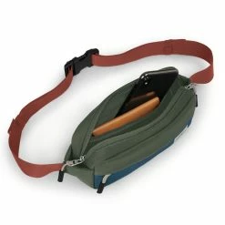 Osprey Arcane Waist Pack -Gregory shop ArcaneWaist S22 Side2 HaybaleGreenStargazerBlue rsz 51416.1643670188