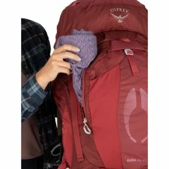 Osprey Aura AG 65 - Women's -Gregory shop AuraAG 65L S22 Detail1 BerrySorbetRed rsz 57508.1652392975
