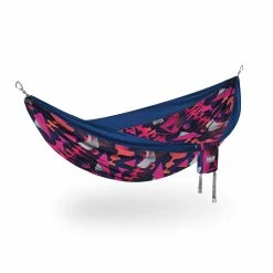 ENO DoubleNest Print Hammock -Gregory shop DNP255 Synthwave Sapphire rsz 55004.1672260844