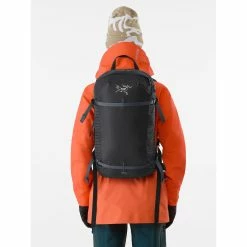 Arc'teryx Rush SK 16 Backpack -Gregory shop Rush SK 16 Backpack Black Back View rsz 98124.1666300618