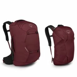 Osprey Fairview 55 Travel Pack - Women's -Gregory shop fairviewpack55 s22 side3 zirconred rsz 58188.1675981466