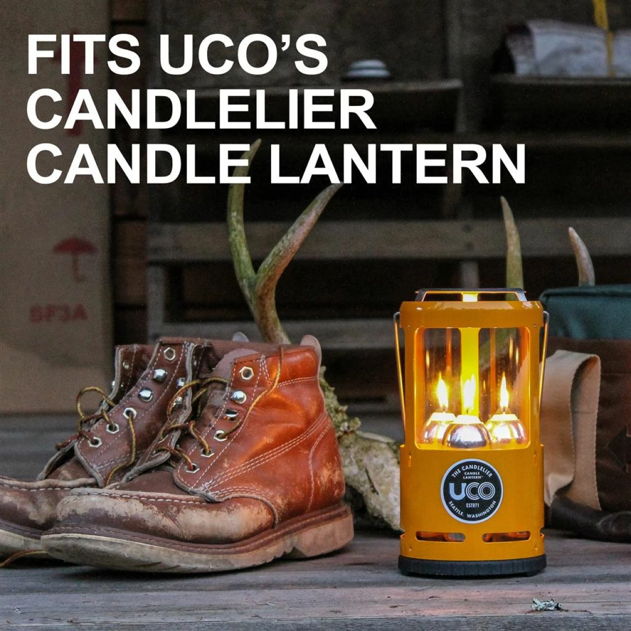 UCO 9 Hour Candles - 3 Pack 4 UCO 9 Hour Candles - 3 Pack - Image 4