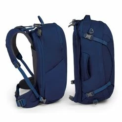 Osprey Ozone Duplex 60 Travel Pack - Women's -Gregory shop ozoneduplex60 f18 side3 buoyantblue 19025.1626822675