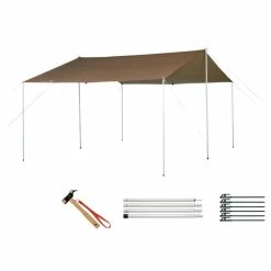 Snow Peak HD Recta Tarp M Set