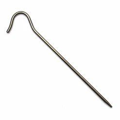 Vargo Outdoors Titanium Shepherd's Hook Stake