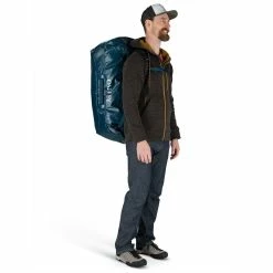 Osprey Transporter Duffel 120 -Gregory shop tranptr120f21 f21 onbody1 venturiblue rsz 45824.1643678627